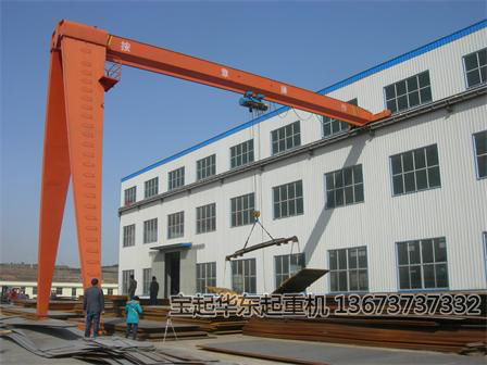 MHB型电动葫芦半门式起重机